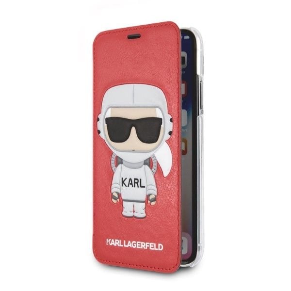 Etui Karl Lagerfeld do iPhone XS, iPhone X, Czerwony zdjęcie 2