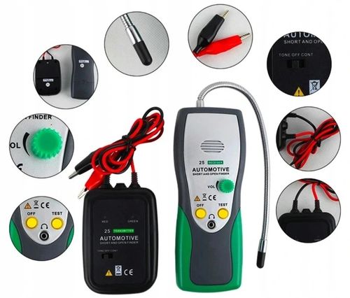 TESTER MIERNIK CIĄGŁOŚCI PRZEWODÓW KABLI PRZEWODÓW DUOYI DY25 na Arena.pl