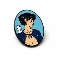 Ashitaka | 4 cm | Metal | Przypinka | Princess Mononoke