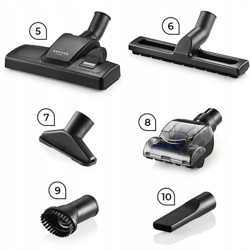 ODKURZACZ cyklonowy 4000W BEZWORKOWY TURBOSZCZOTKA FILTR HEPA 15w1 MOZ na Arena.pl