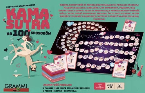 gra planszowa dla dorosłych - kamasutra na 100 sposobów na Arena.pl