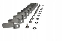 Moskitiera, zaczep haczyk, rygiel blaszka 20 sztuk