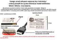 Oryginalna bateria akumulator Winner Group do WG15