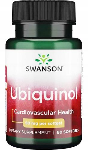 SWANSON UBIQUINOL ubichinol KANEKA QH KOENZYM Q10 na Arena.pl