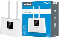 Router Bezprzewodowy Rebel Sim Modem 4G Lte Wi-Fi 300 Mb/S Wan Lan