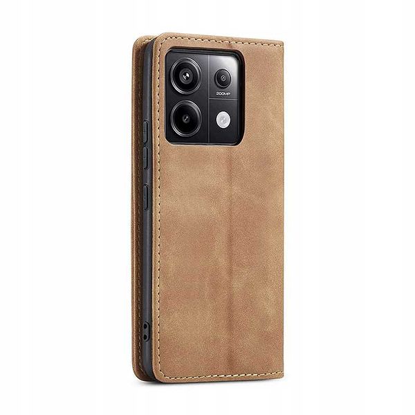 Spacecase Wallet Poco X6 / Rm Note 13 Pro 5G Light Brown zdjęcie 4