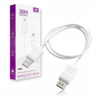 Bezprzewodowy transmiter obrazu wideo HDMIna HDMI Full HD 30m Spacetronik