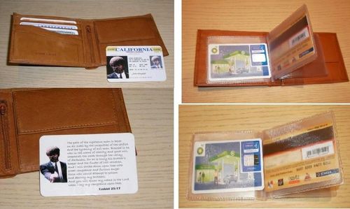 PULP FICTION portfel BAD MOTHER FUCKER 100% skóra na Arena.pl