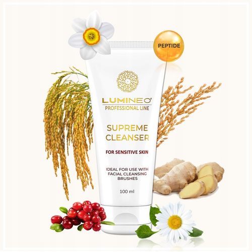 Lumineo Brush PRO różowy 4 końcówki + żel do skóry wrażliwej na Arena.pl