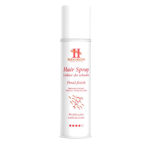 HEGRON Lakier do włosów Final Finish - medium strong 300ml na Arena.pl