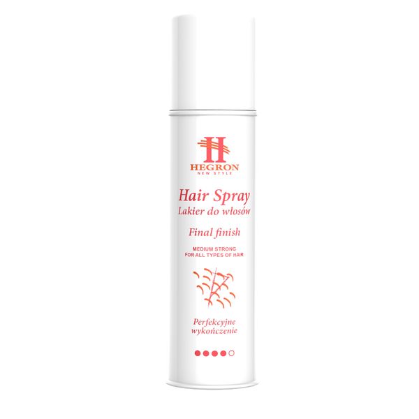 HEGRON Lakier do włosów Final Finish - medium strong 300ml zdjęcie 1