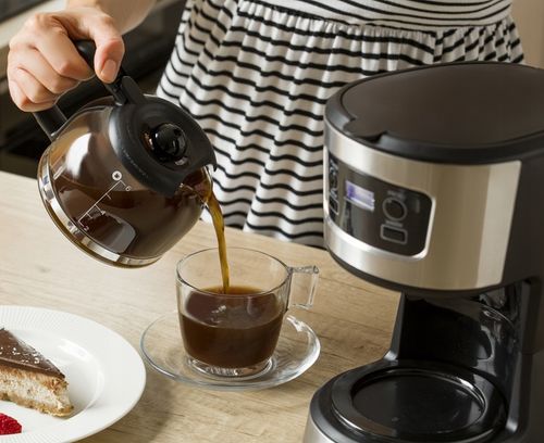 EKSPRES DO KAWY PRZELEWOWY Z WIELORAZOWYM FILTREM SENCOR 700W 0,75L na Arena.pl