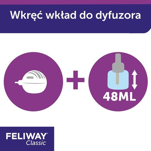 FELIWAY DYZFUZOR + wkład 48 ml feromony dla kota na Arena.pl