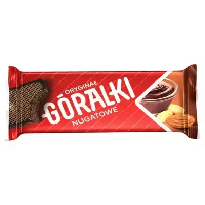 GÓRALKI NUGATOWE 45G WAFEL zdjęcie 1