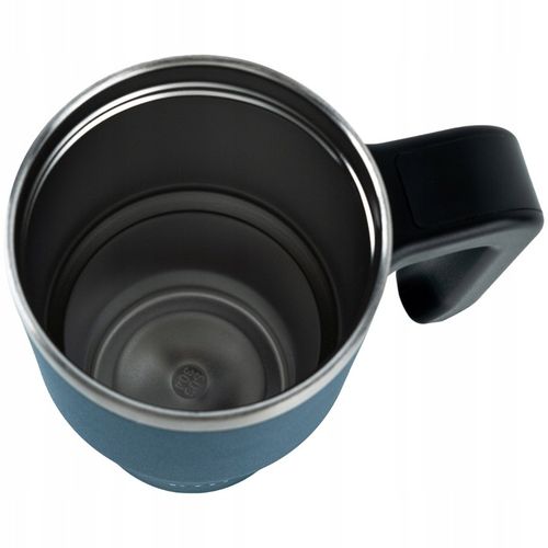 Kubek termiczny ze słomką ustnikiem z uchwytem 600 ml niebieski KITE na Arena.pl