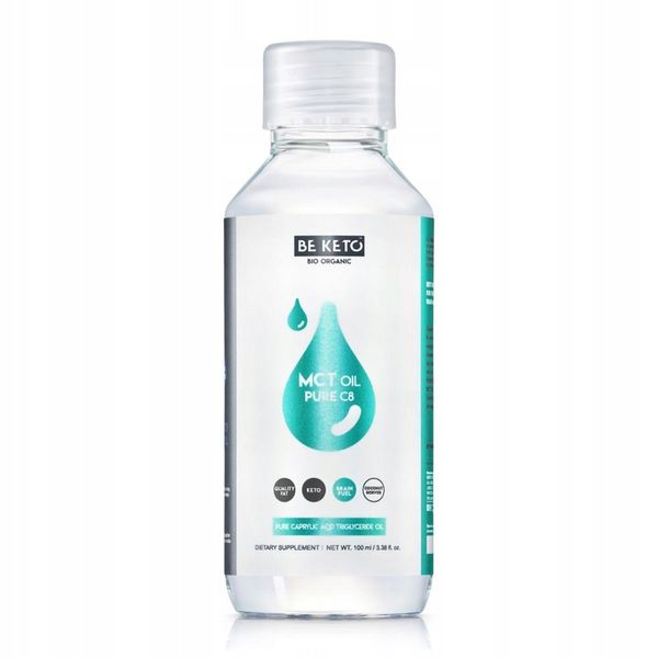 BeKeto Olej MCT 100% C8 1000 ml zdjęcie 2