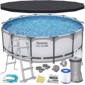 Basen ogrodowy stelażowy 427 x 122 cm 12w1 Bestway 5612X
