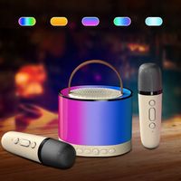 ZESTAW KARAOKE: 2x MIKROFON BEZPRZEWODOWY, 1x PRZENOŚNY GŁOŚNIK BLUETOOTH…