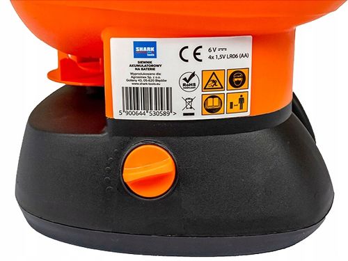 SIEWNIK akumulatorowy na baterie DO NAWOZU SOLI TRAWY 2,7L automatyczny na Arena.pl