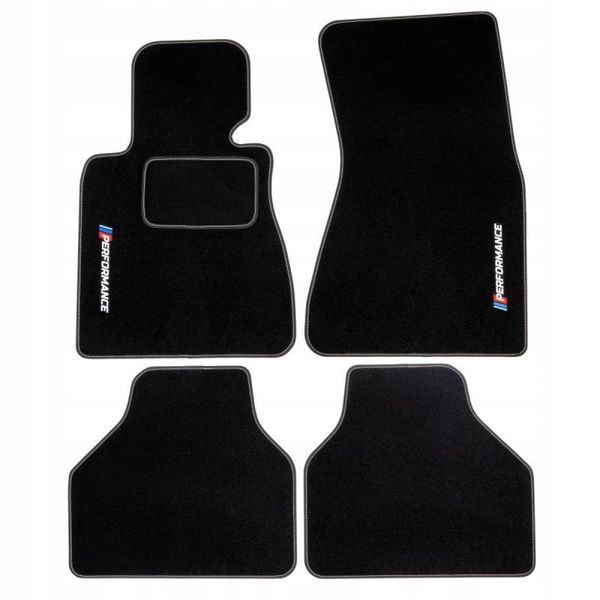 Dywaniki welurowe LOGO M BMW 7 E65 2002-2008 zdjęcie 8