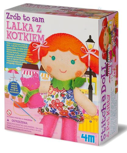 ZRÓB TO SAM LALKA Z KOTKIEM 4M na Arena.pl