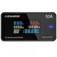 AMPEROMIERZ WOLTOMIERZ DC200V 50A DO 10000W TEST NAPIECIA 0-200V