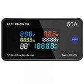 AMPEROMIERZ WOLTOMIERZ DC200V 50A DO 10000W TEST NAPIECIA 0-200V