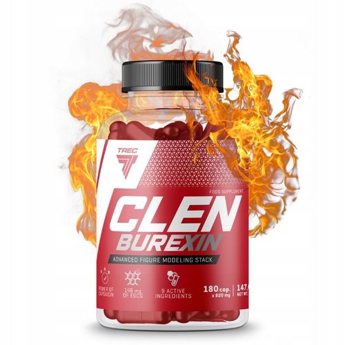 TREC CLENBUREXIN 90 kaps REDUKCJA MASY ODCHUDZANIE TERMOGENIKA na Arena.pl