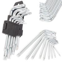 Zestaw 9 kluczy imbusowych 1,5-10 mm i torx do precyzyjnych napraw