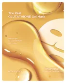 The Real Gel Mask Glutathione 35g - hydrożelowa maska całonocna przywracająca blask - Holika Holika
