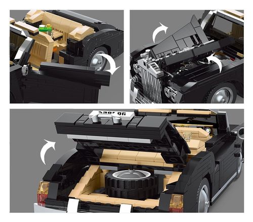 Zestaw Klocków Autko Retro 1096El. na Arena.pl