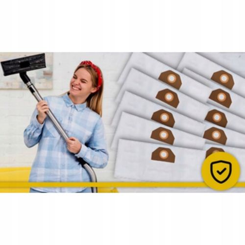 10X WORKI DO ODKURZACZA KARCHER WD 3 WD3 WD2 WD6 SE4001 POJEMNE +FILTR na Arena.pl