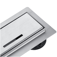 BASIC Decor Inox Odpływ liniowy z panelem dekoracyjnym One Strip, 70 cm