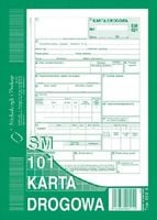 karta drogowa sam. osobowy a5 sm/101 802-3