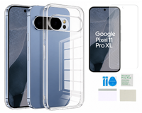 Etui silikonowe do GOOGLE PIXEL 11 PRO XL 2mm case + folia ochronna TPU
