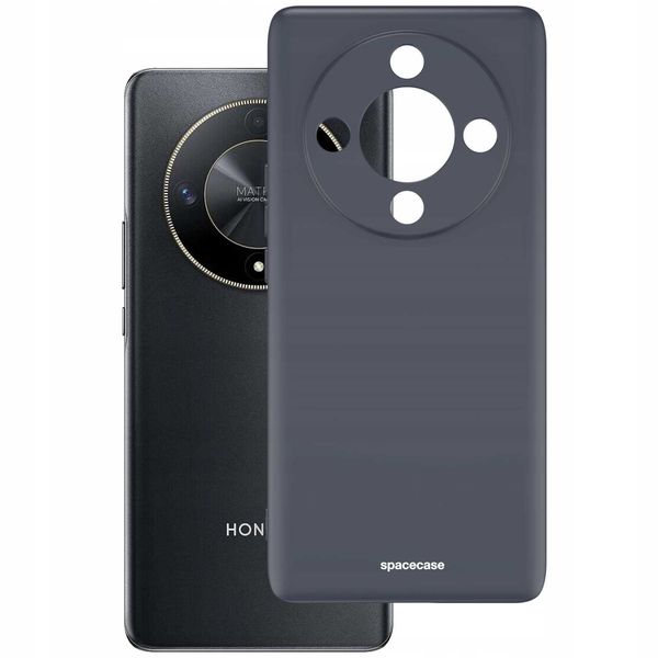 Spacecase Silicone Case Honor Magic 6 Lite Black zdjęcie 3