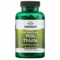 MILK THISTLE 100 kaps OSTROPEST PLAMISTY Swanson