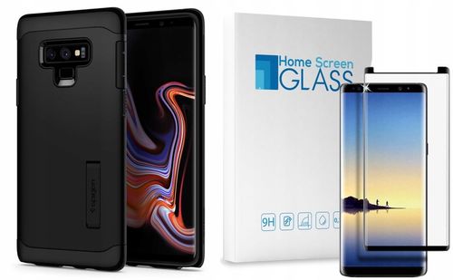 ETUI SPIGEN SLIM ARMOR GALAXY NOTE 9 + SZKŁO 3D HS na Arena.pl