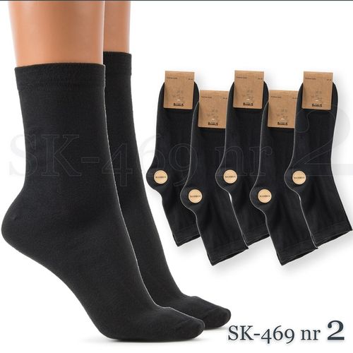 SKARPETY BAMBUSOWE męskie Czarne Antybakteryjne SKARPETKI PREMIUM na Arena.pl