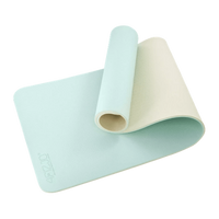 mata do ćwiczeń 4Fizjo 180x60x1 cm miętowo-szary MAŁPISZON