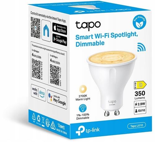 Żarówka INTELIGENTNA SMART LED GU10 TAPO L610 na Arena.pl