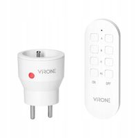 GNIAZDO BEZPRZEWODOWE NA PILOTA WYŁĄCZNIK GNIAZDKO STEROWANE PILOTEM