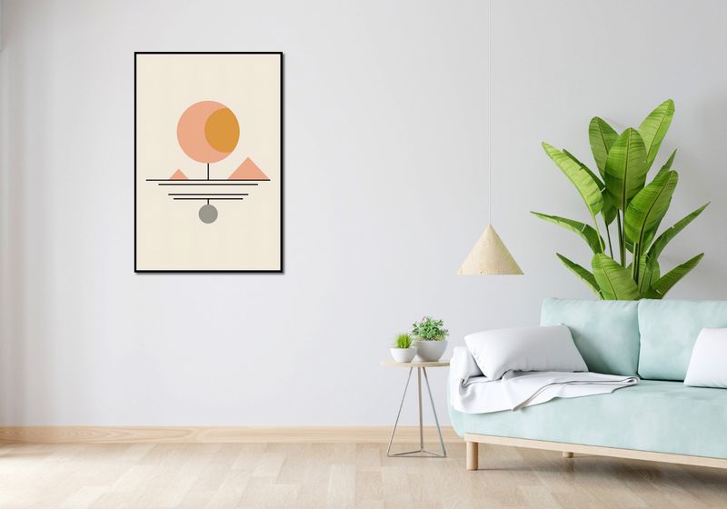 Plakat 68x101cm Geometryczna Utopia zdjęcie 4