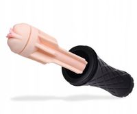 SZTUCZNA POCHWA WAGINA Z EFEKTEM SSANIA TUBA FLASHLIGHT SEX MASTURBATOR