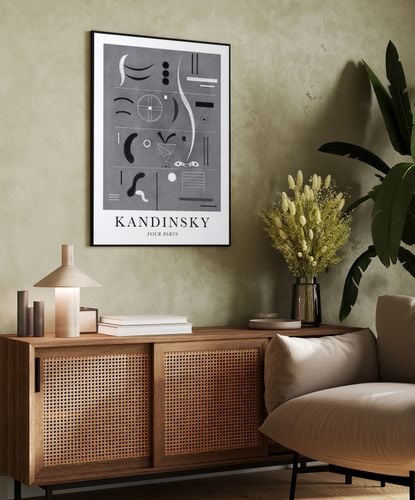 Plakat cyfrowy do wydruku kandinsky na Arena.pl