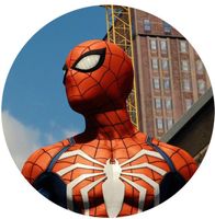 Opłatek na tort Spider Man Człowiek Pająk Postać Bohater Avengers