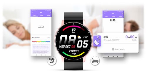 smartwatch damski gravity gt1-2 na Arena.pl