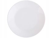 TALERZ PŁYTKI OBIADOWY BIAŁY ARCOPAL ZELIE 25 CM