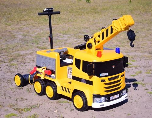 OLBRZYMI DŹWIG NA AKUMULATOR Z PODESTEM DLA RODZICA , PILOT, RĄCZKA/LBB211 na Arena.pl