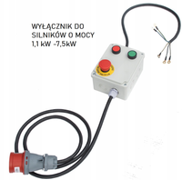 WYŁĄCZNIK SILNIKOWY WŁĄCZNIK DO SILNIKA 3F 1,5kW 2,2kW 3kW 4kW 5,5kW 7,5kW
